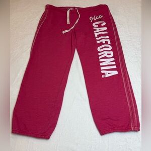 Hollister Kids Magenta Sweatpants